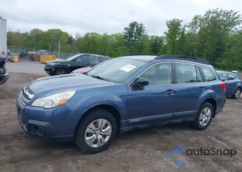 2013 Subaru Outback 2.5I from USA, damaged, VIN 4S4BRBAC1D3230696
